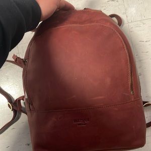 Beautiful soft leather backpack. New with tags